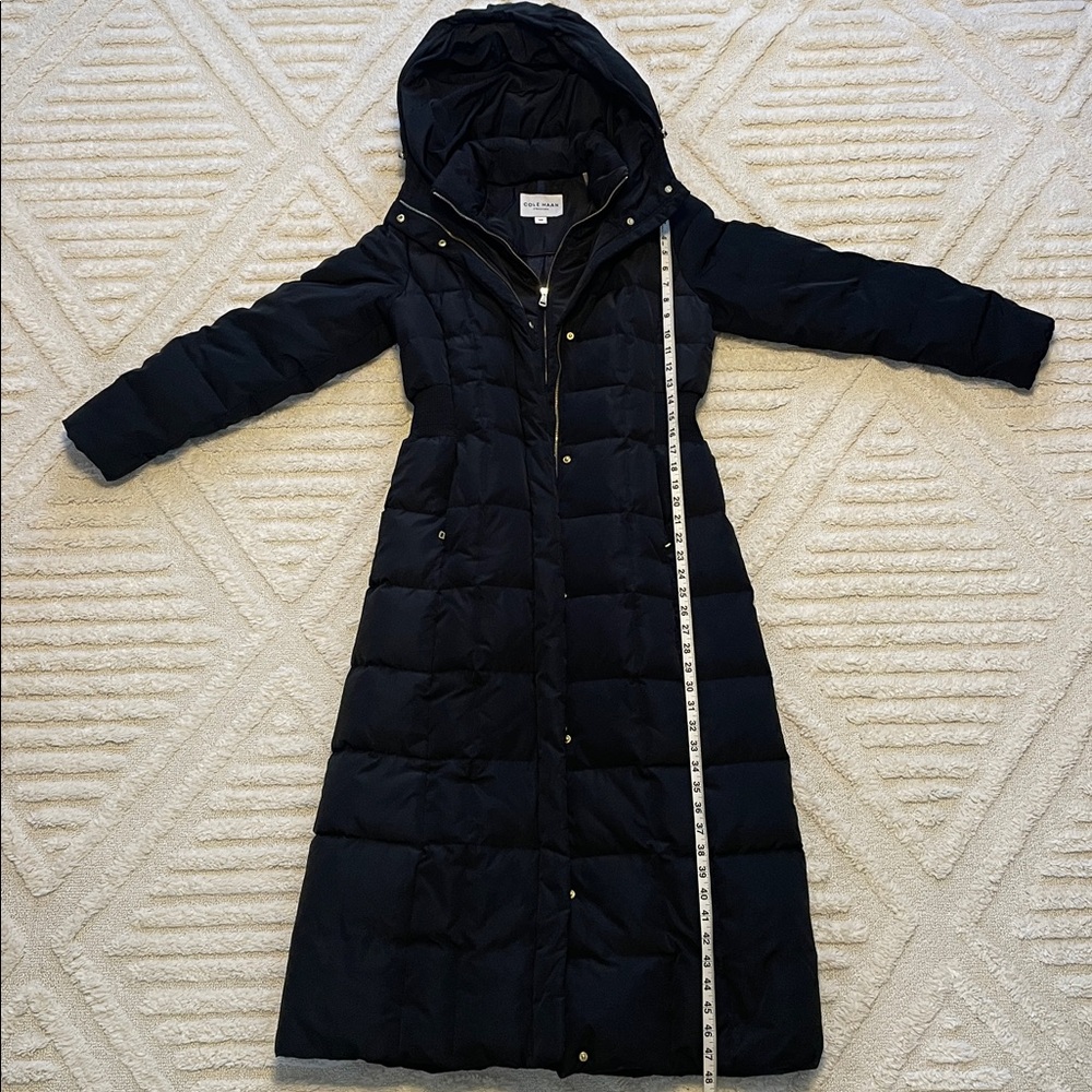 Cole Haan Signature - Women’s Black Hooded Puffer Coat